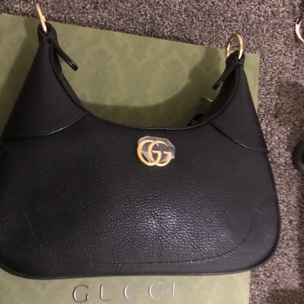 Gucci Aphrodite Black Leather